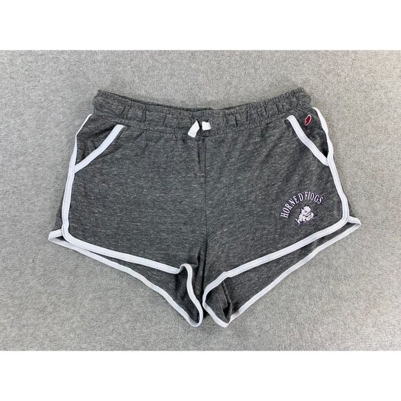 TCU Horned Frogs League Campus Shorts‎ (Women's XL) Gray - 3" - Picture 1 of 10